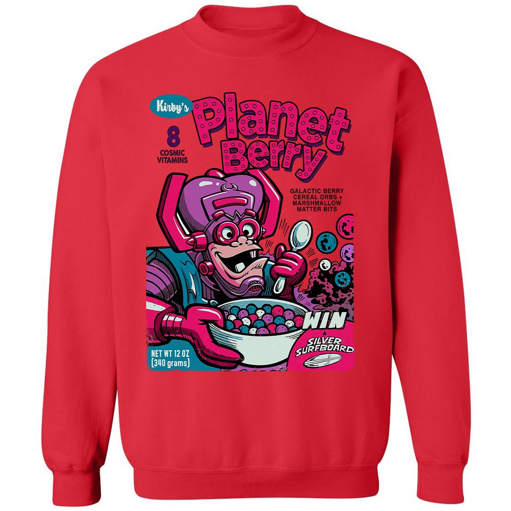 Classic Unisex Sweatshirt - FQJWPT4G - Red - 5