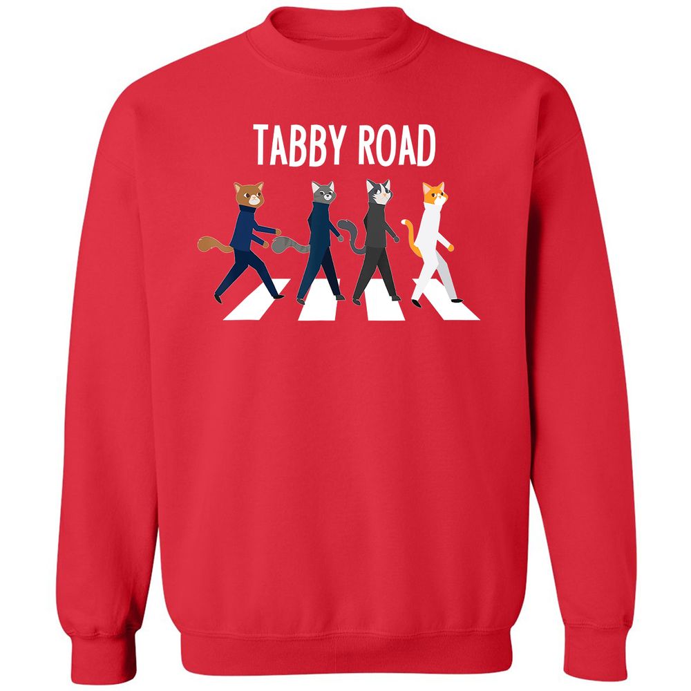 Classic Unisex Sweatshirt - RHPL3H7V - Red - 5