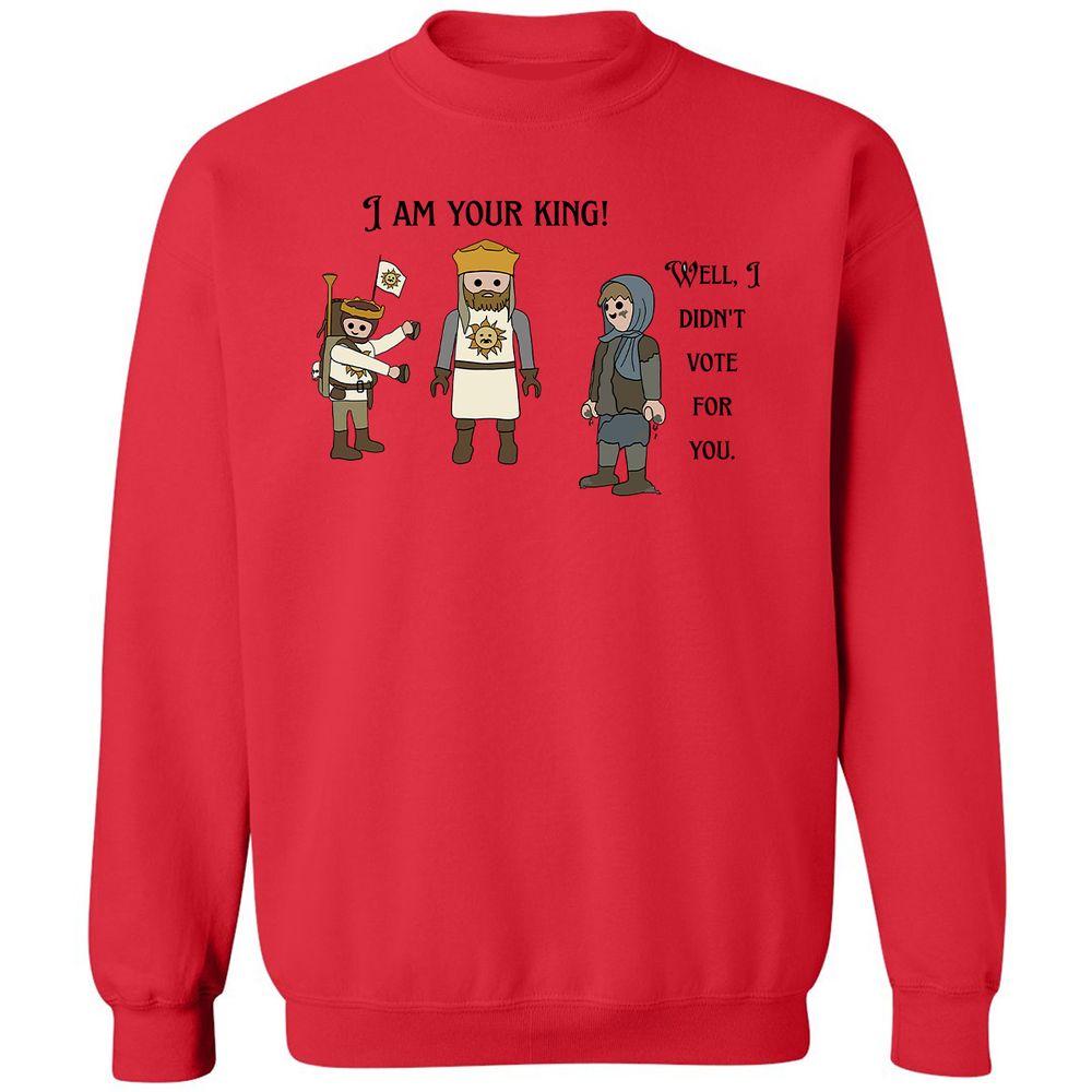 Classic Unisex Sweatshirt - GGKEUWFD - Red - 5