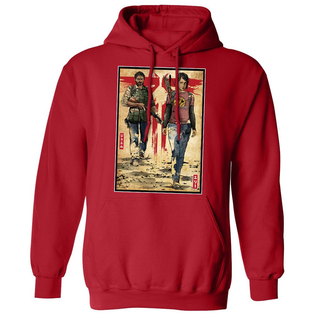 Classic Unisex Hoodie - UQD1TCAL - Red - 5