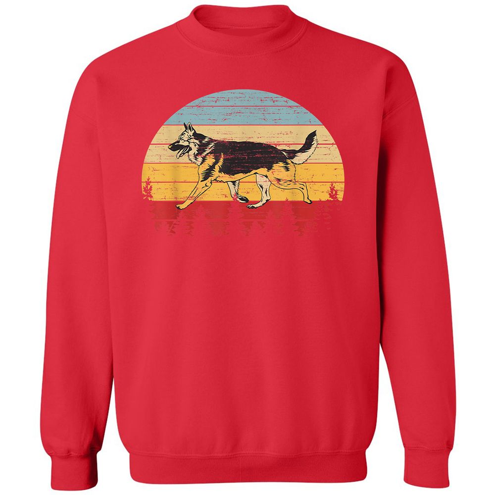 Classic Unisex Sweatshirt - 88YVJLX2 - Red - 5