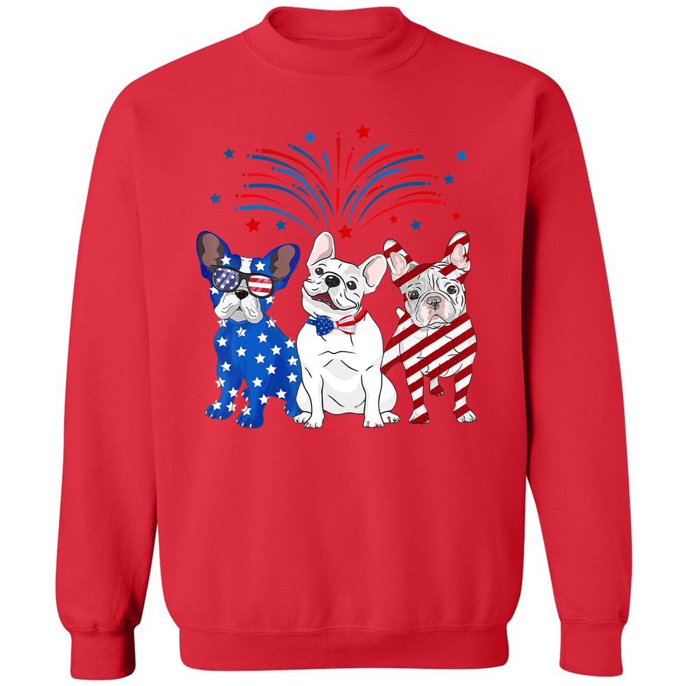 Classic Unisex Sweatshirt - QLVGN45C - Red - 5