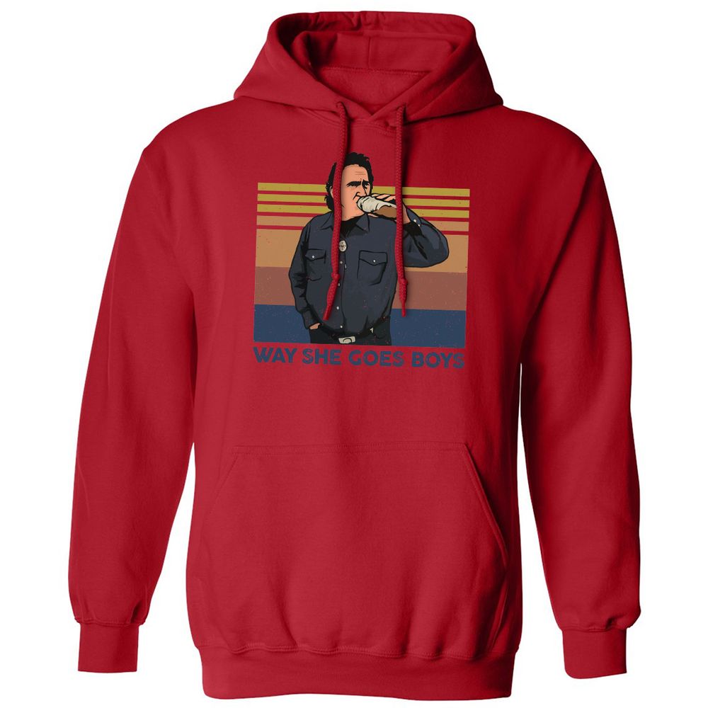 Classic Unisex Hoodie - N2AKRLYE - Red - 5