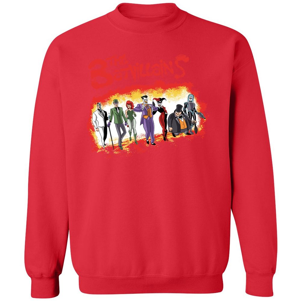 Classic Unisex Sweatshirt - FSQ4LZ4H - Red - 5
