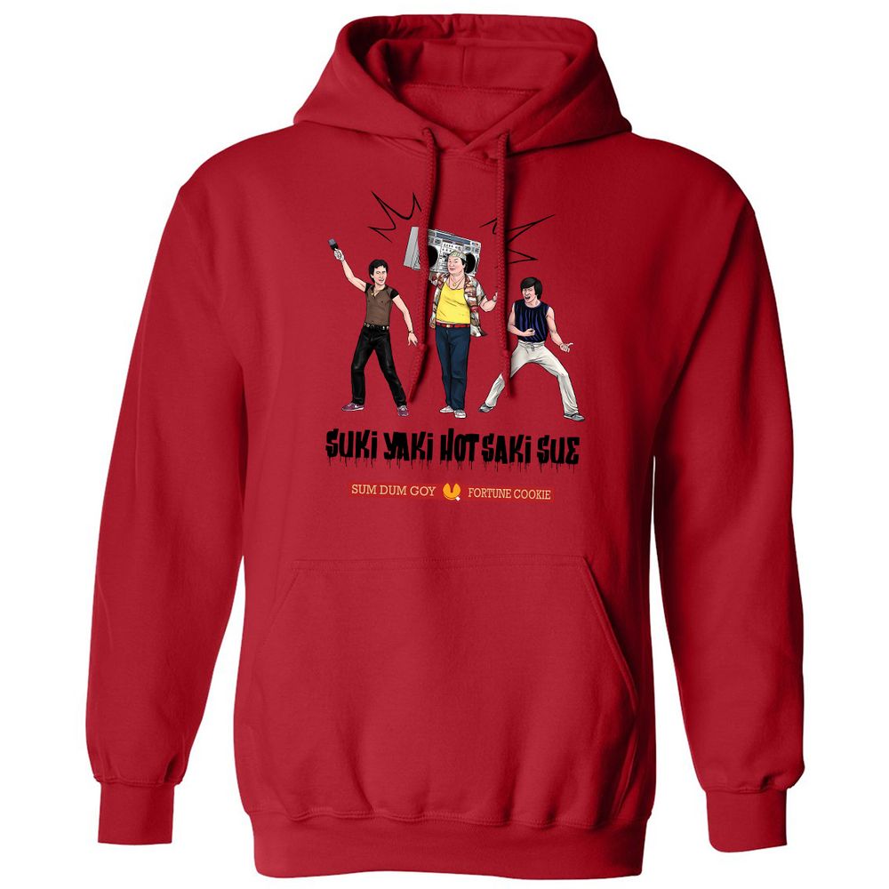 Classic Unisex Hoodie - CE93XBFW - Red - 5
