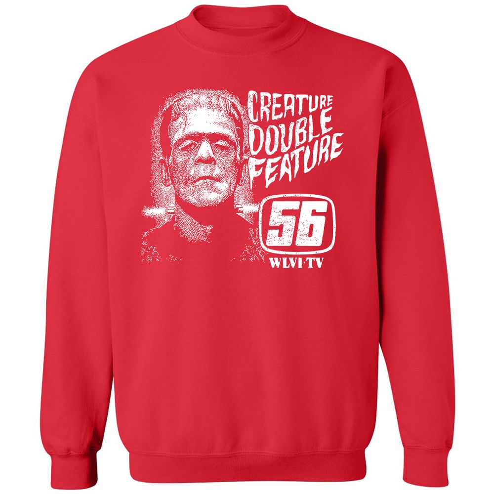 Classic Unisex Sweatshirt - 3E5DBXBM - Red - 5