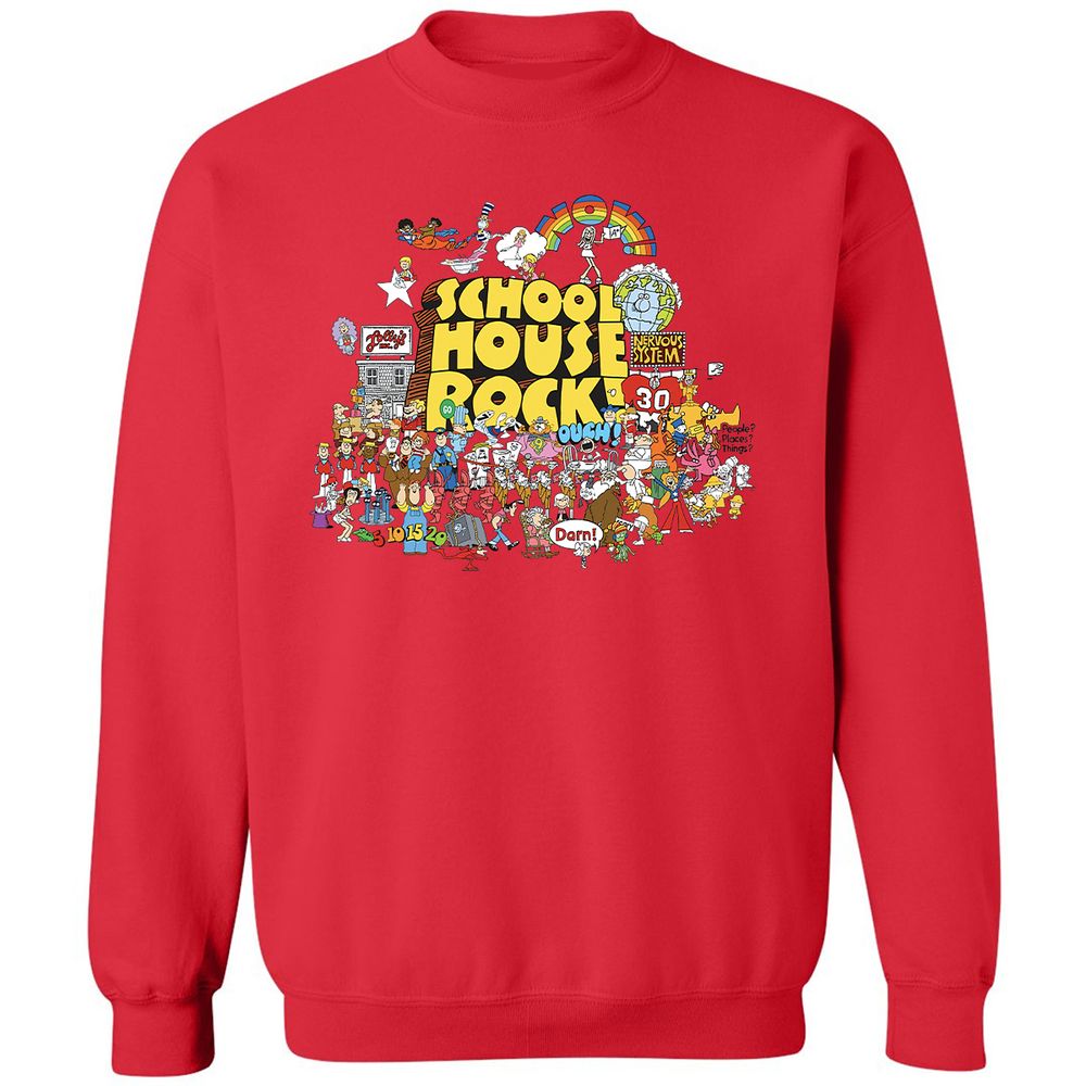 Classic Unisex Sweatshirt - 4NJYTRSP - Red - 5