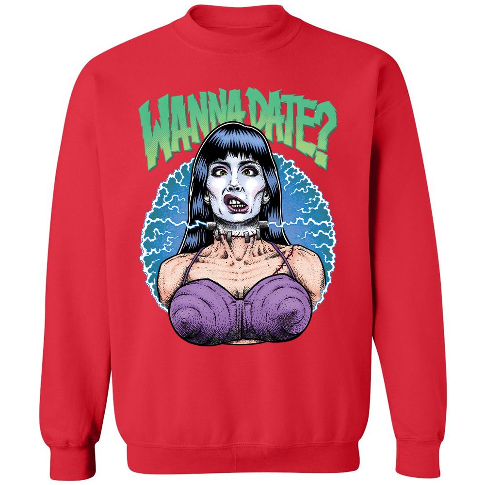 Classic Unisex Sweatshirt - YDR5YB6X - Red - 5
