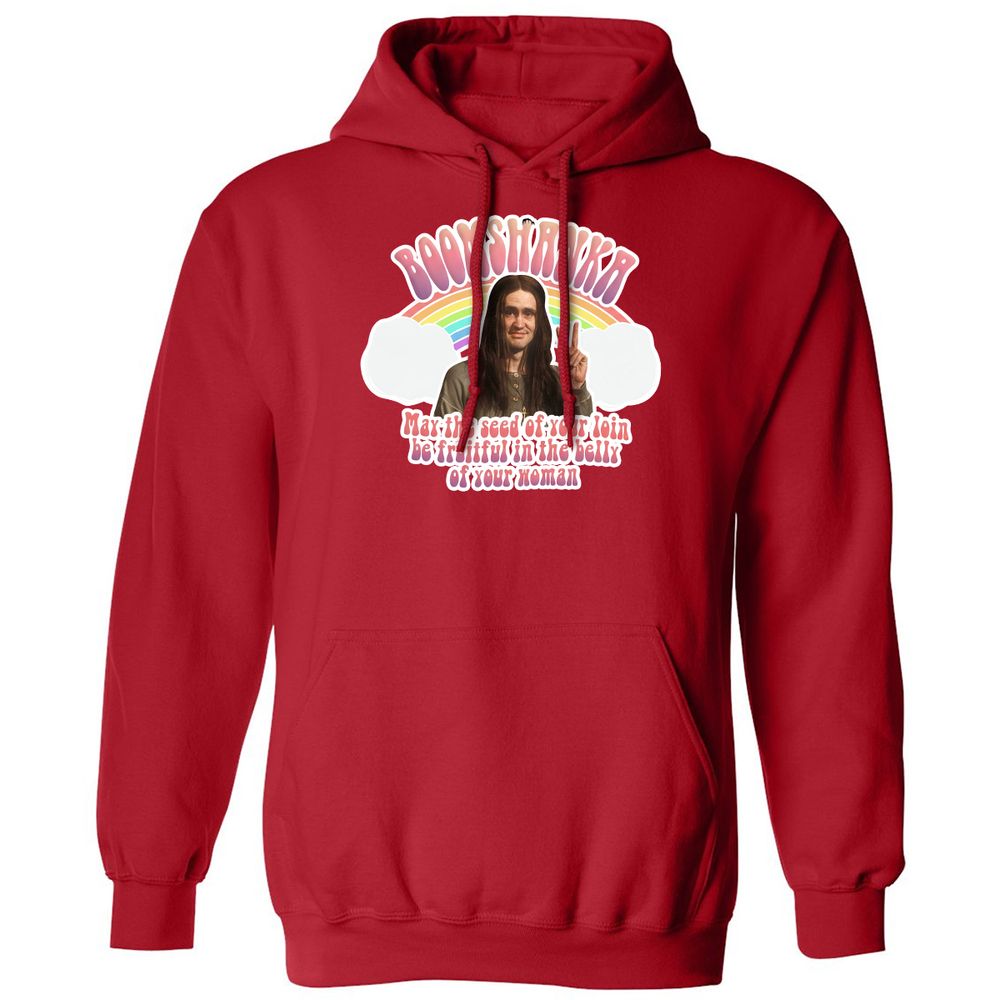 Classic Unisex Hoodie - DCT5VQXF - Red - 5