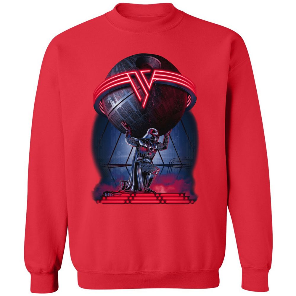 Classic Unisex Sweatshirt - XSV6WZEA - Red - 5