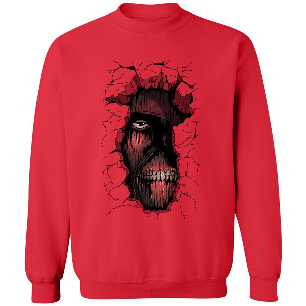 Classic Unisex Sweatshirt - 8KPX7Z2C - Red - 5