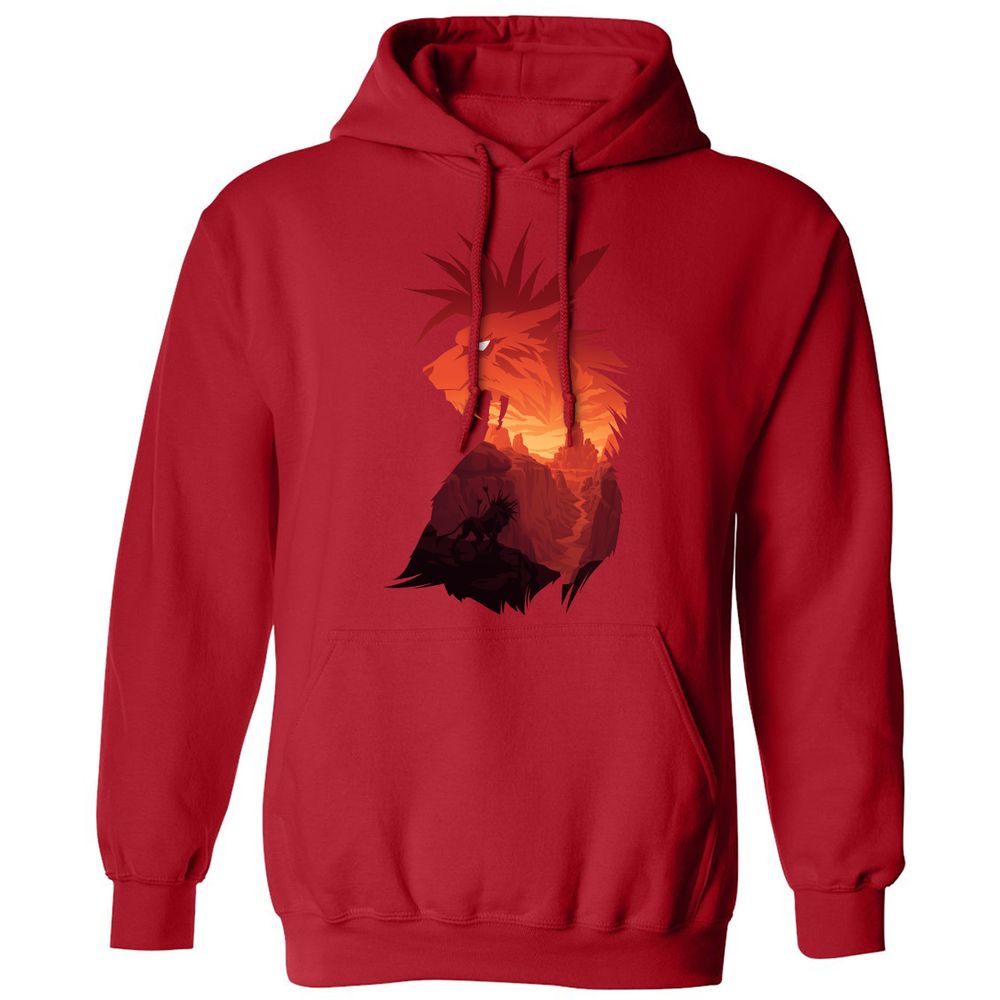 Classic Unisex Hoodie - BY3LK4RR - Red - 5
