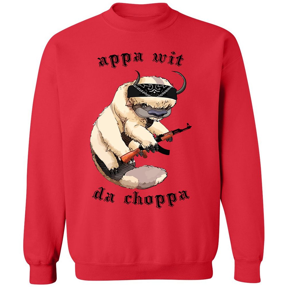 Classic Unisex Sweatshirt - 7F9XK7H8 - Red - 5