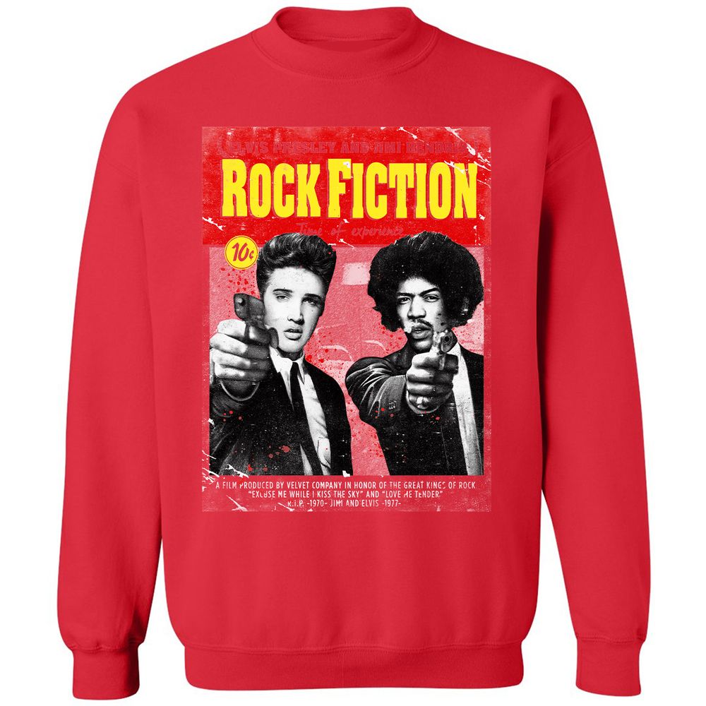 Classic Unisex Sweatshirt - U2VDQCSM - Red - 5