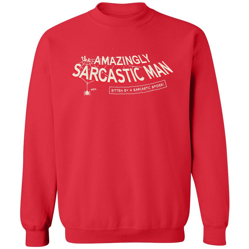 Classic Unisex Sweatshirt - 7SR5TSX3 - Red - 5