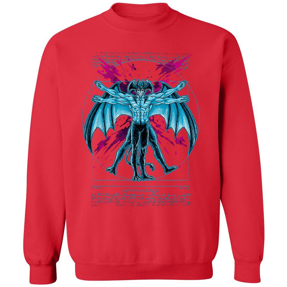 Classic Unisex Sweatshirt - LNDTCCL5 - Red - 5