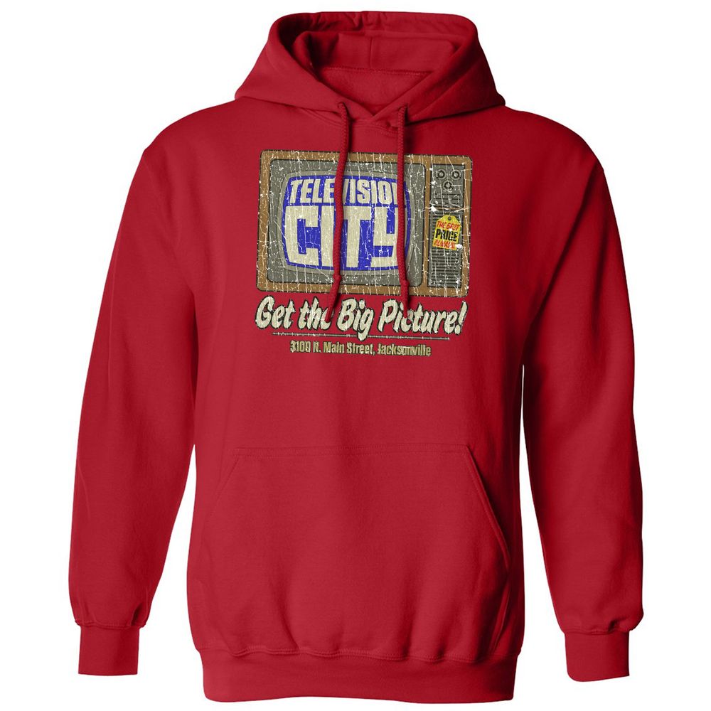 Classic Unisex Hoodie - SQYK54Z7 - Red - 5