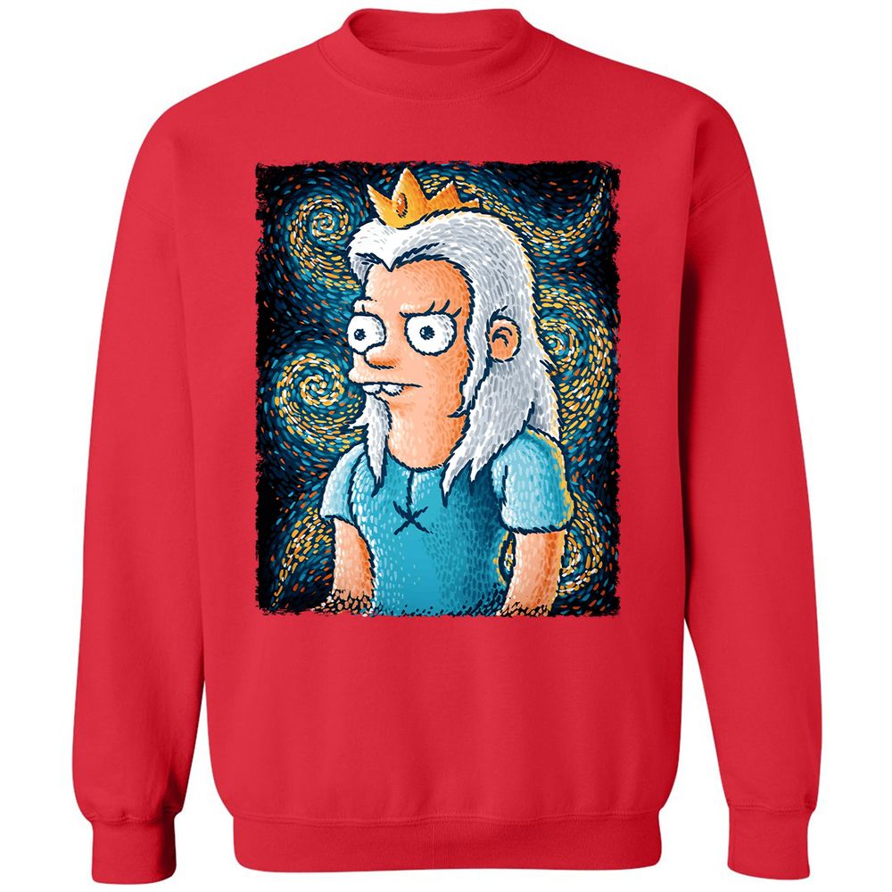Classic Unisex Sweatshirt - Z2M7W8ZE - Red - 5