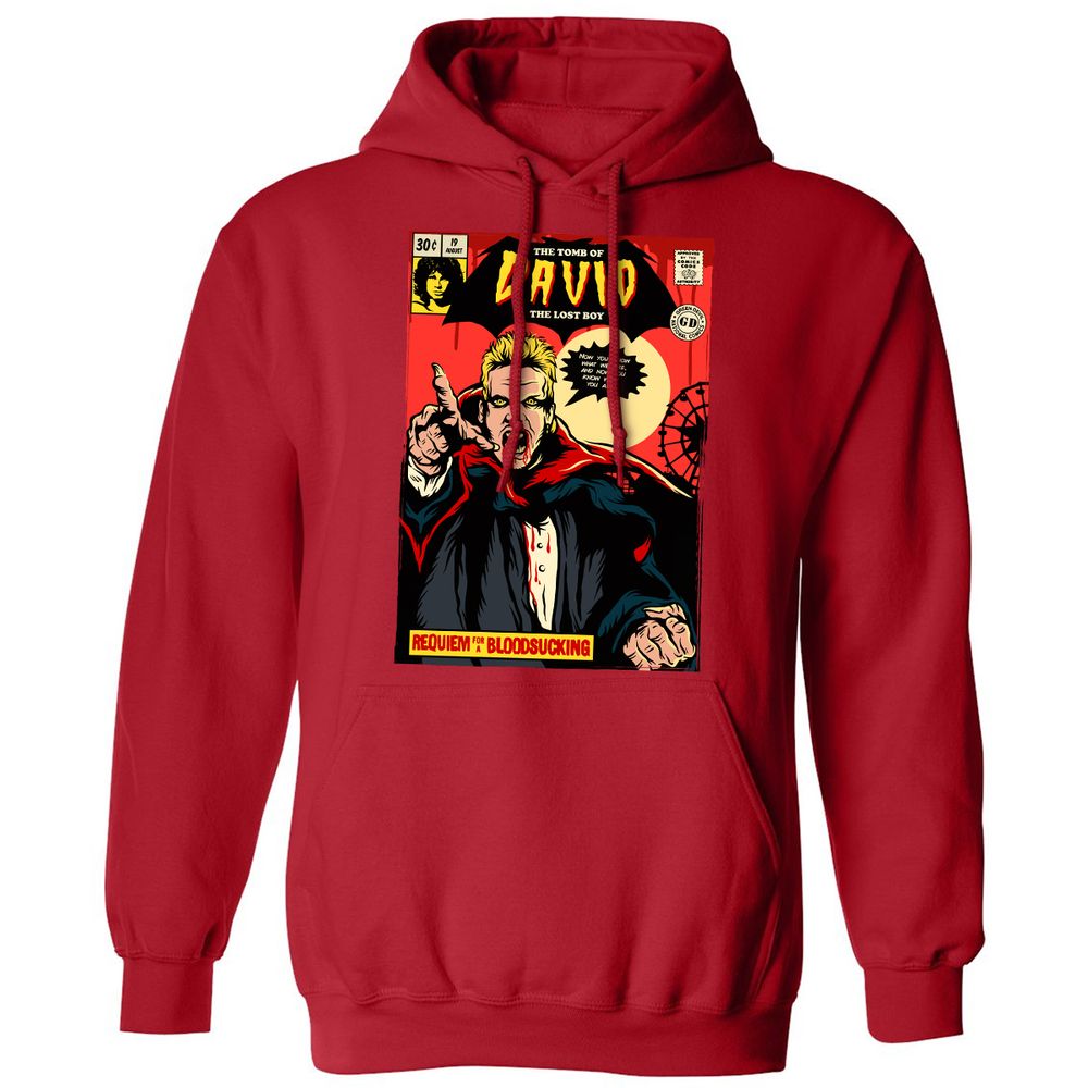 Classic Unisex Hoodie - WBK7481X - Red - 5