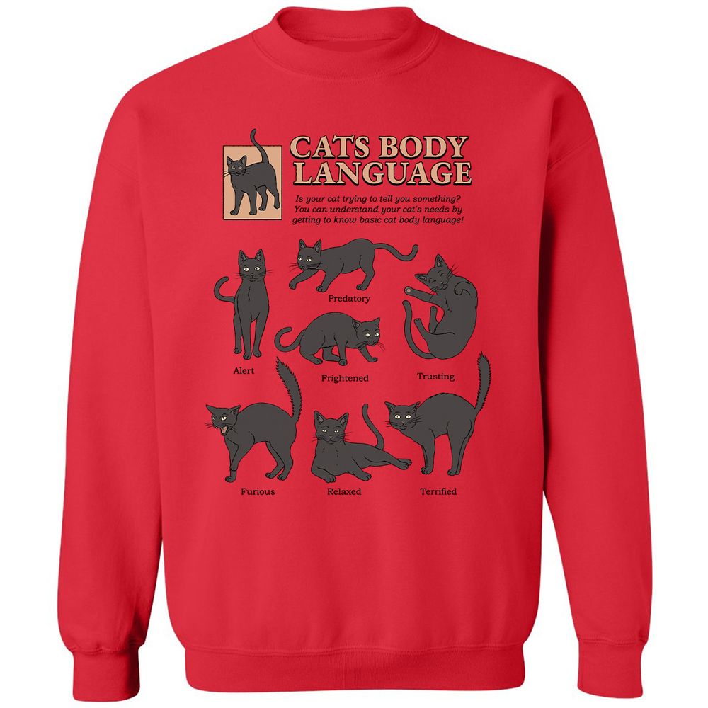 Classic Unisex Sweatshirt - KJNA4GM4 - Red - 5