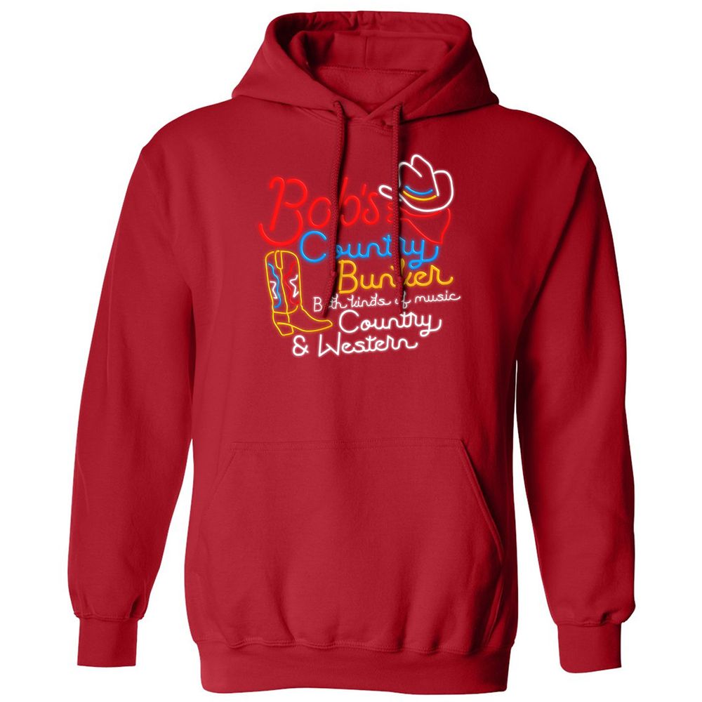 Classic Unisex Hoodie - PPBLG95D - Red - 5