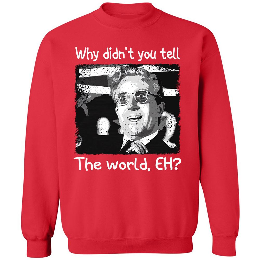 Classic Unisex Sweatshirt - 9LF5E7HM - Red - 5