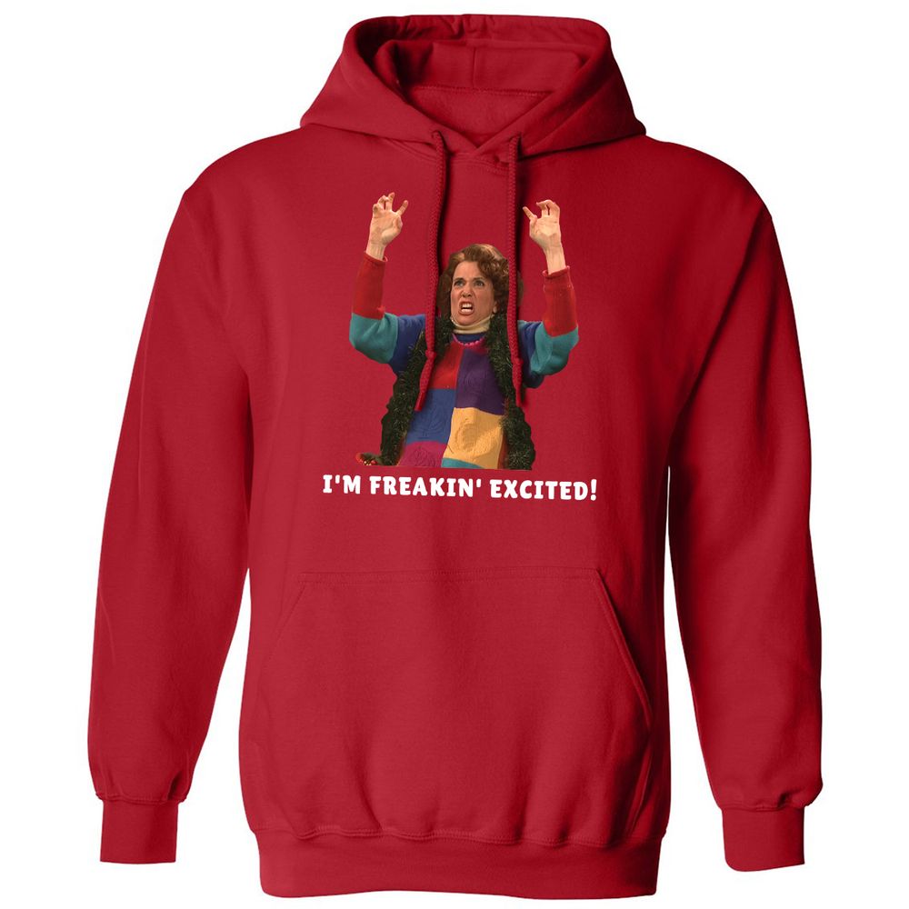 Classic Unisex Hoodie - EMZ73NAA - Red - 5