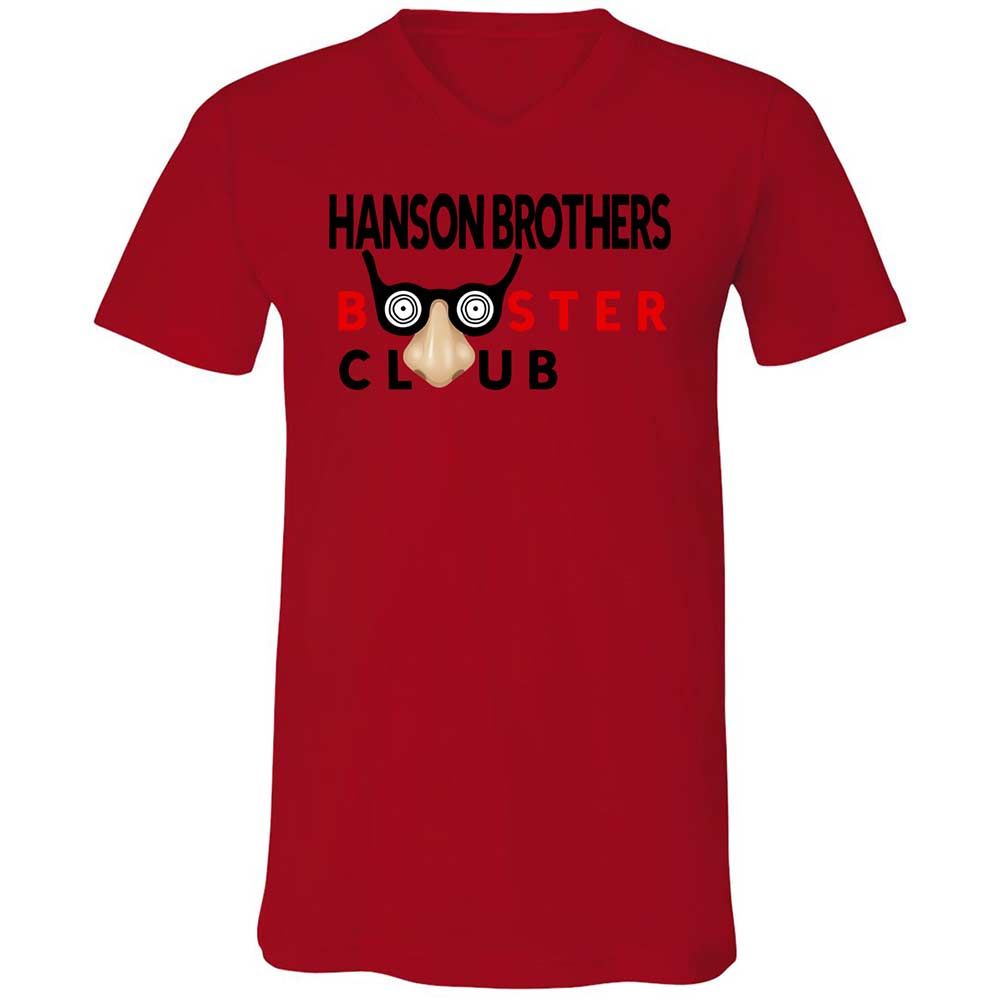 Unisex V-Neck T-Shirt - ZJ5JEJGU - Red - 5