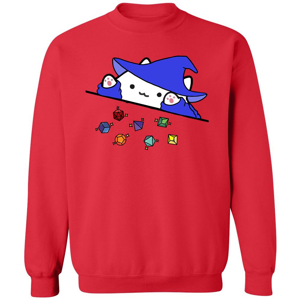 Classic Unisex Sweatshirt - 9Q15CG1G - Red - 5