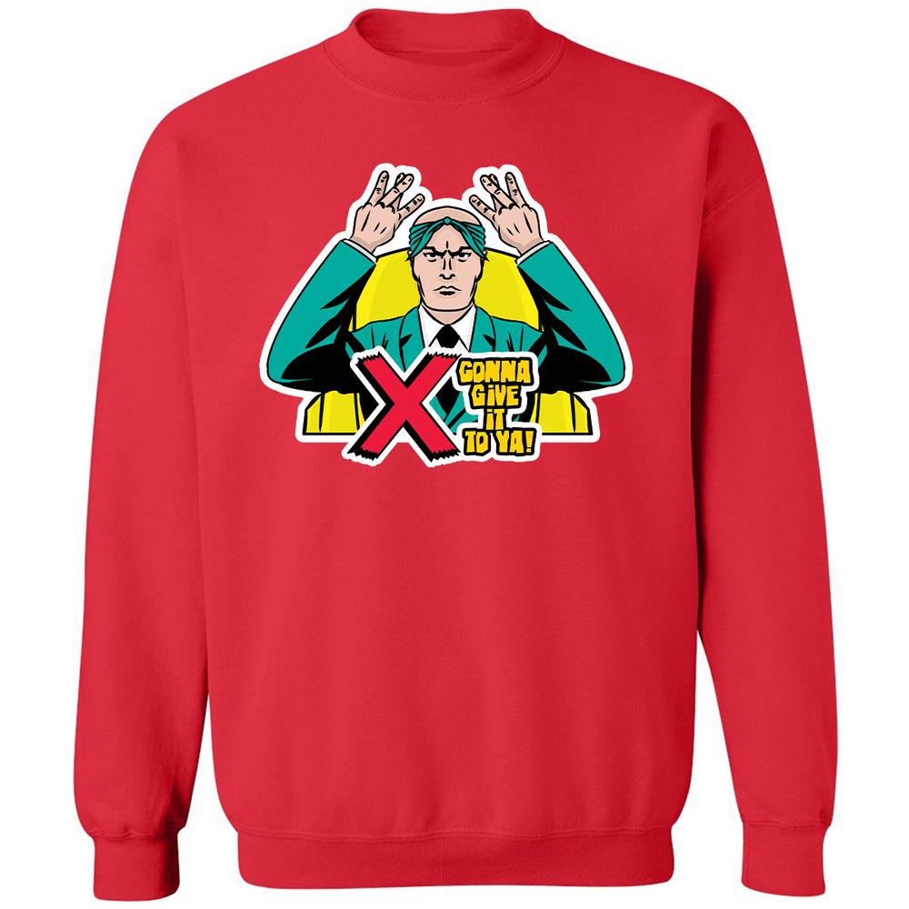Classic Unisex Sweatshirt - 77HG2C9M - Red - 5