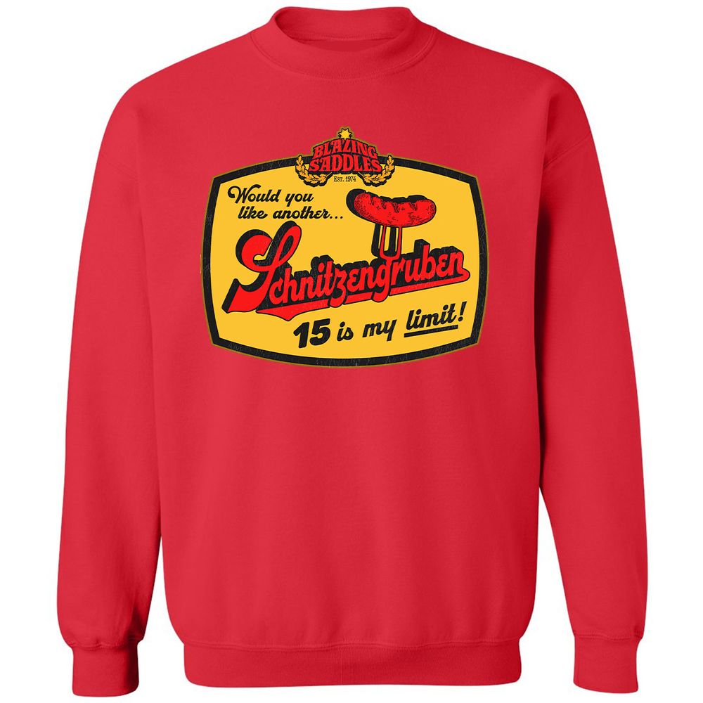 Classic Unisex Sweatshirt - CU3LTDZU - Red - 5