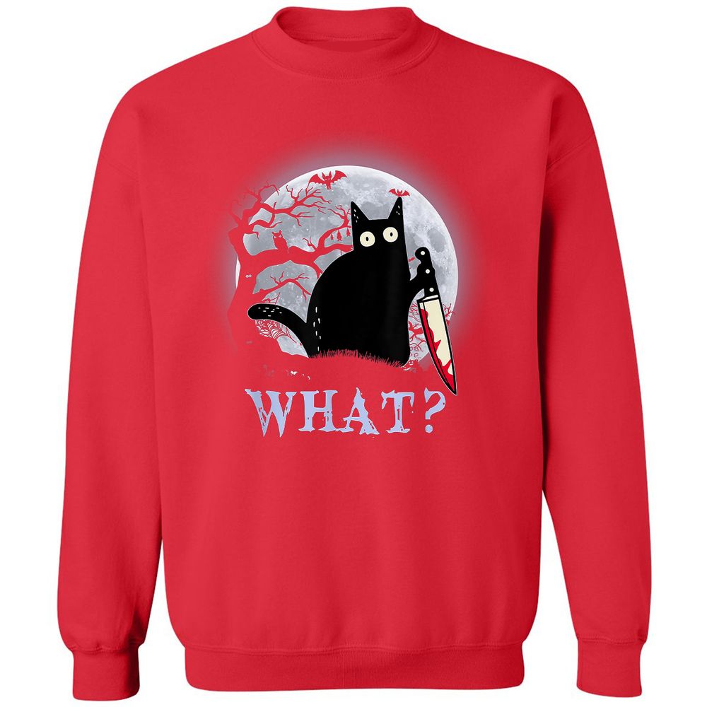 Classic Unisex Sweatshirt - 6CZEJ37K - Red - 5