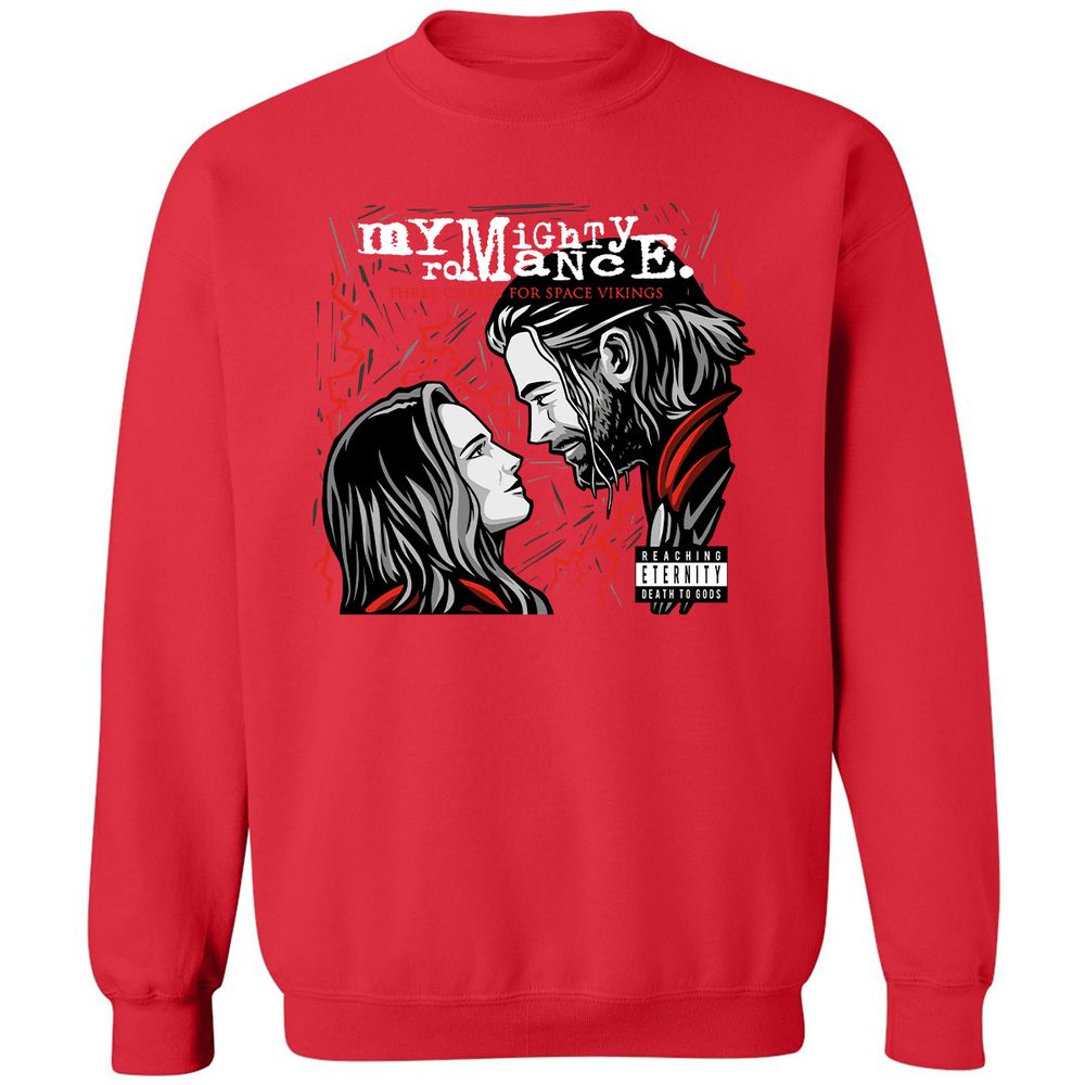 Classic Unisex Sweatshirt - PVUHBQUD - Red - 5