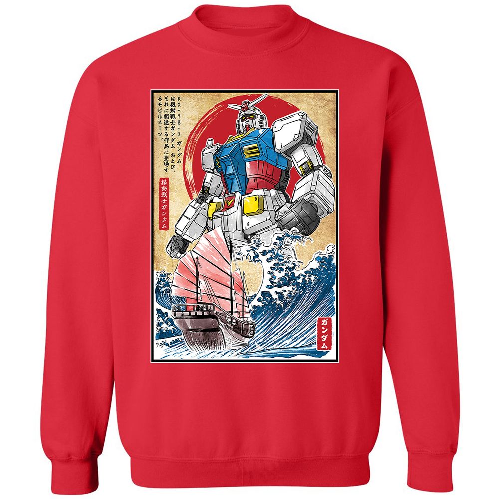 Classic Unisex Sweatshirt - RN312YZE - Red - 5