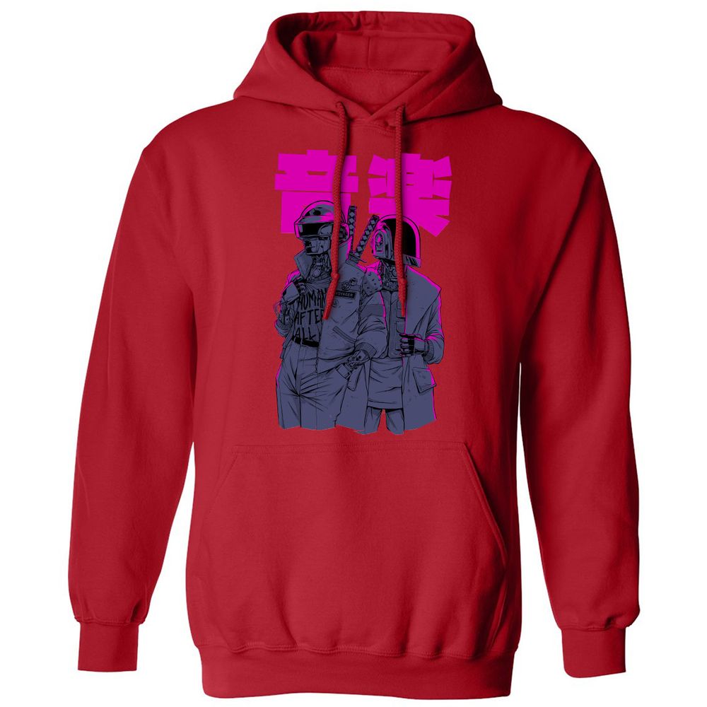 Classic Unisex Hoodie - 7Y592WWR - Red - 5