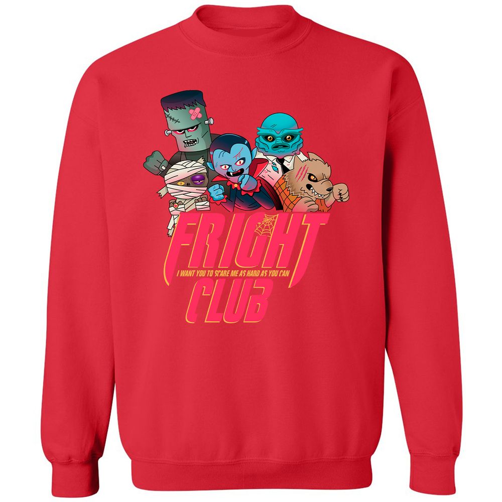 Classic Unisex Sweatshirt - DDJTDRG2 - Red - 5