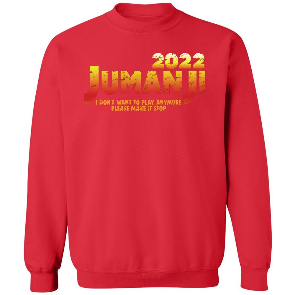 Classic Unisex Sweatshirt - HDU9CMPU - Red - 5