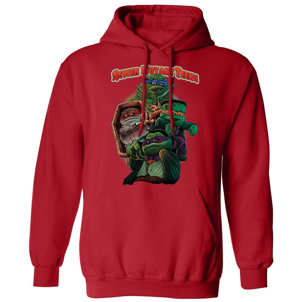 Classic Unisex Hoodie - 6U591M37 - Red - 5
