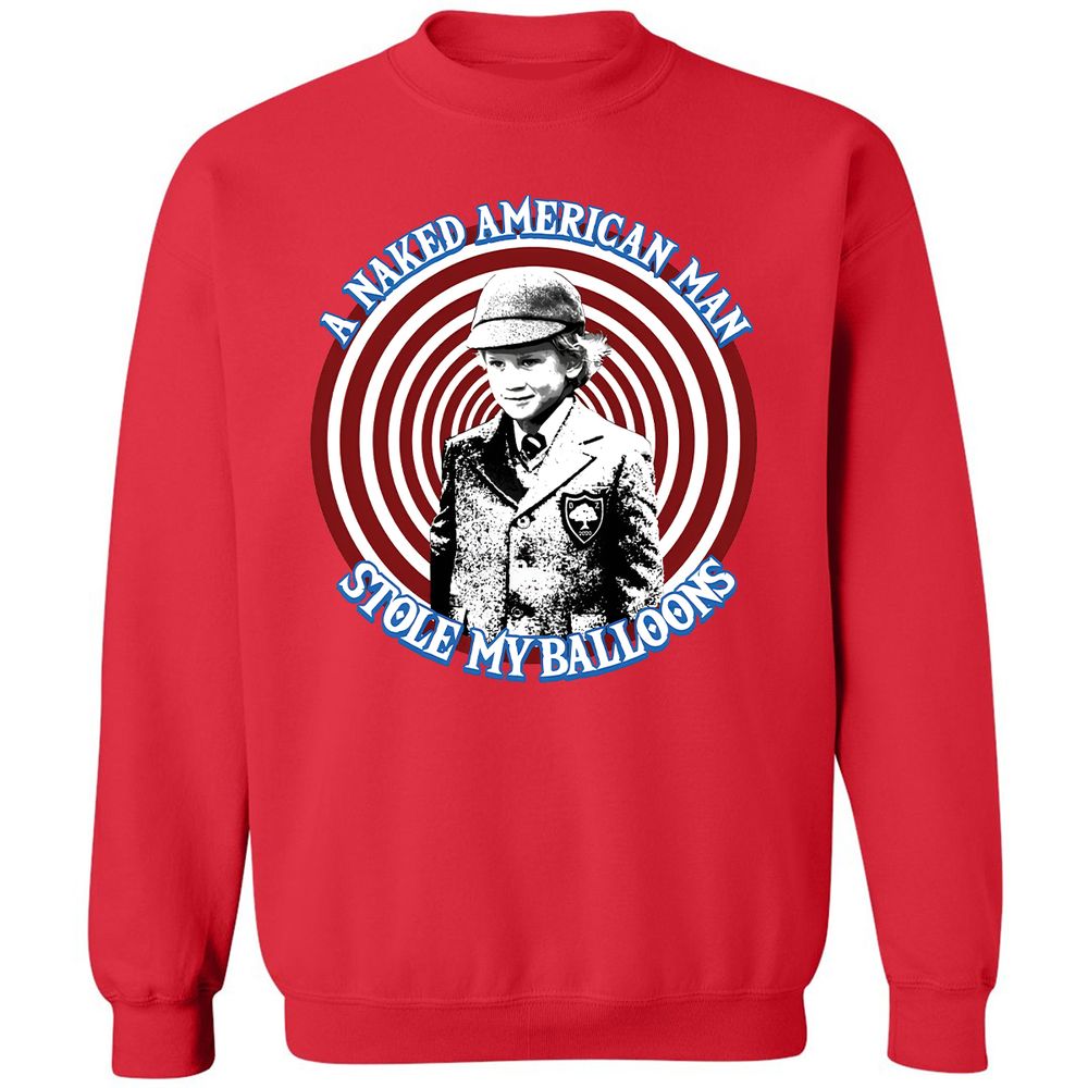 Classic Unisex Sweatshirt - AFH1RBNC - Red - 5
