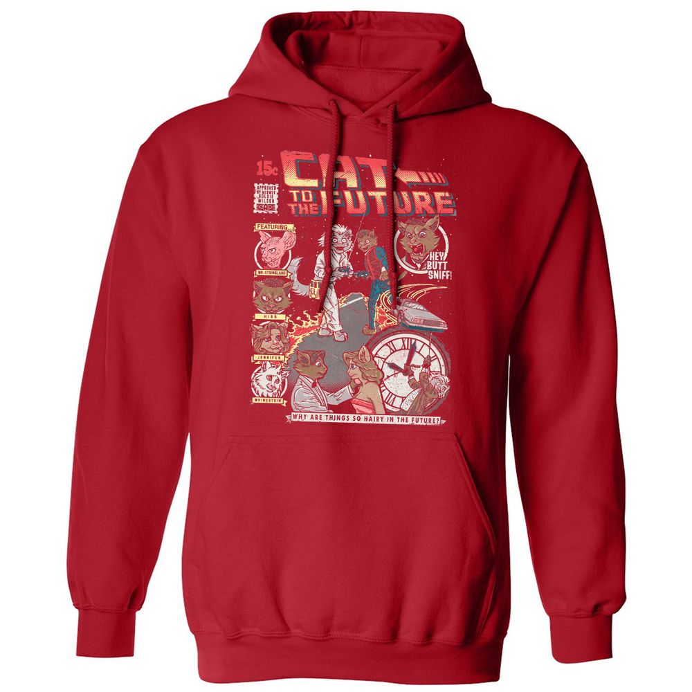 Classic Unisex Hoodie - Z2V3DVEA - Red - 5