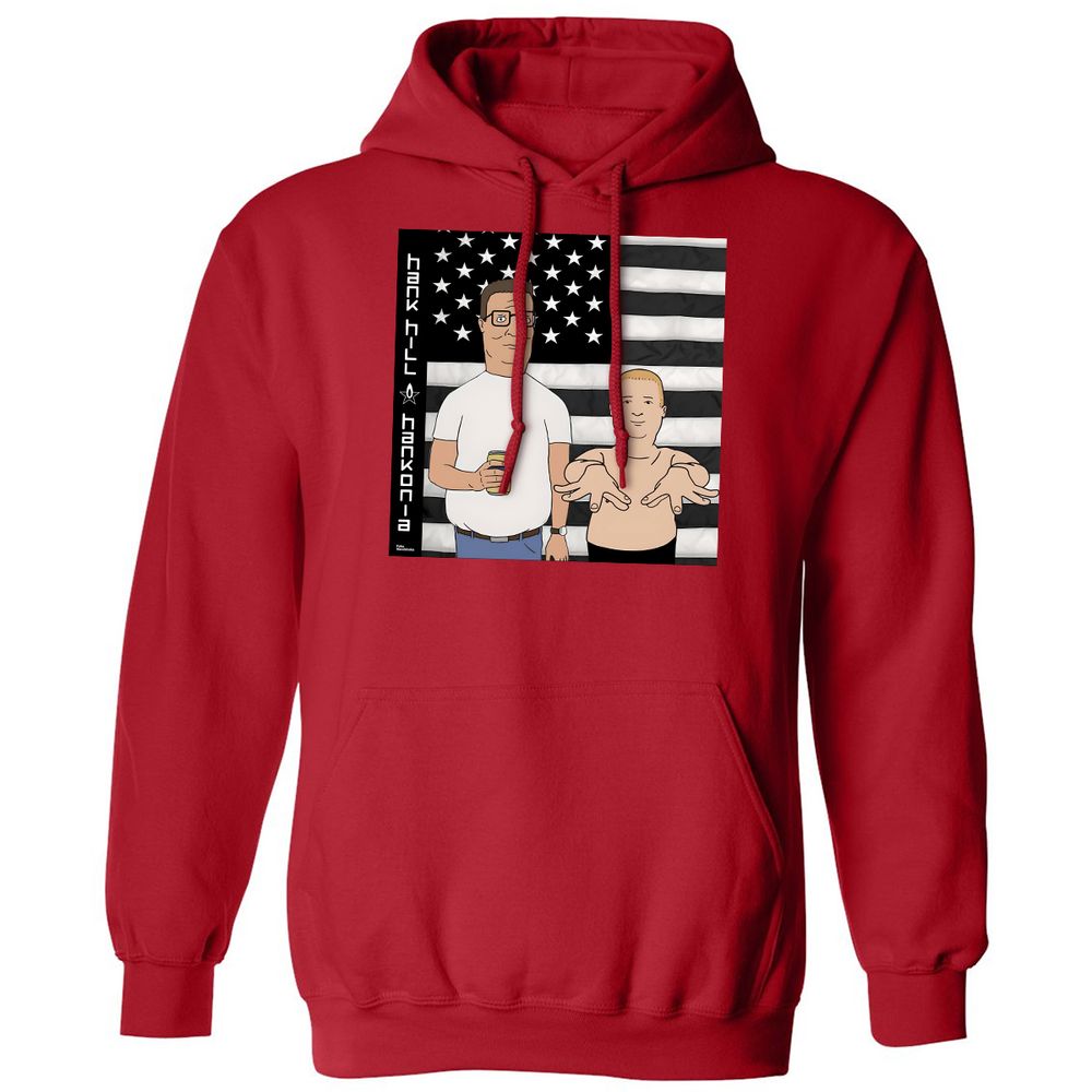 Classic Unisex Hoodie - H8WMRD9K - Red - 5