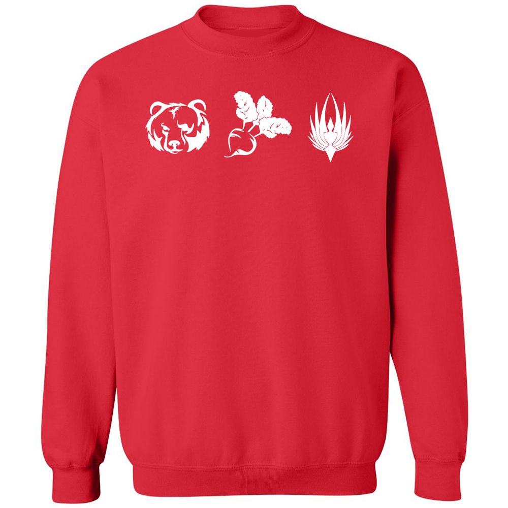 Classic Unisex Sweatshirt - 44KKNT4Q - Red - 5