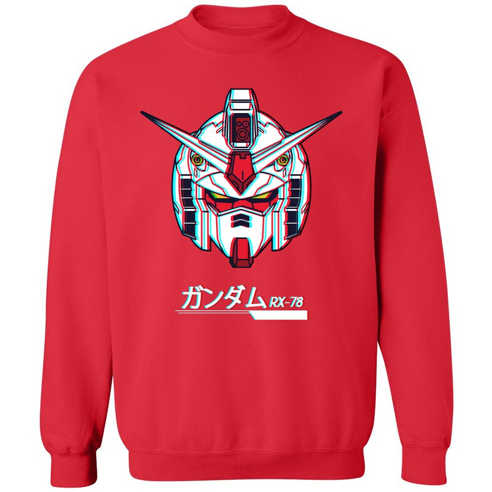 Classic Unisex Sweatshirt - QFFD25VA - Red - 5