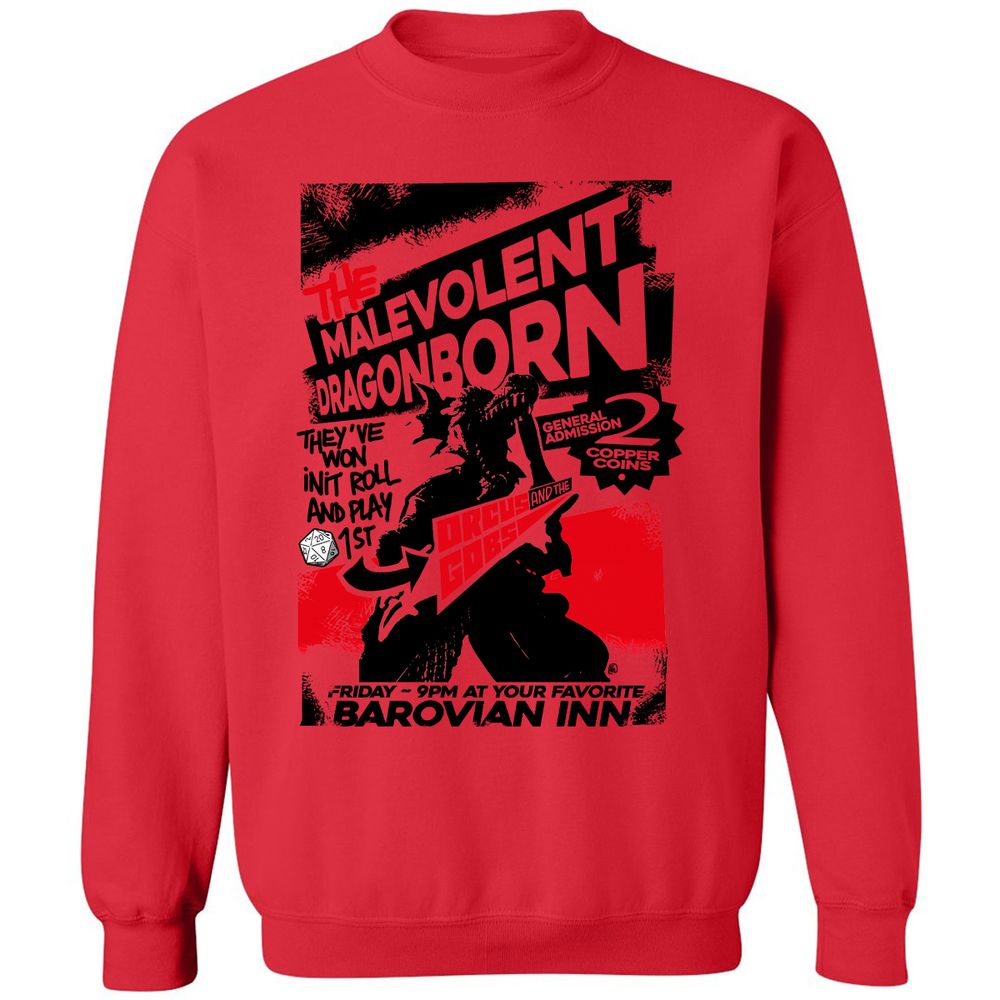 Classic Unisex Sweatshirt - 6DT1UBEW - Red - 5