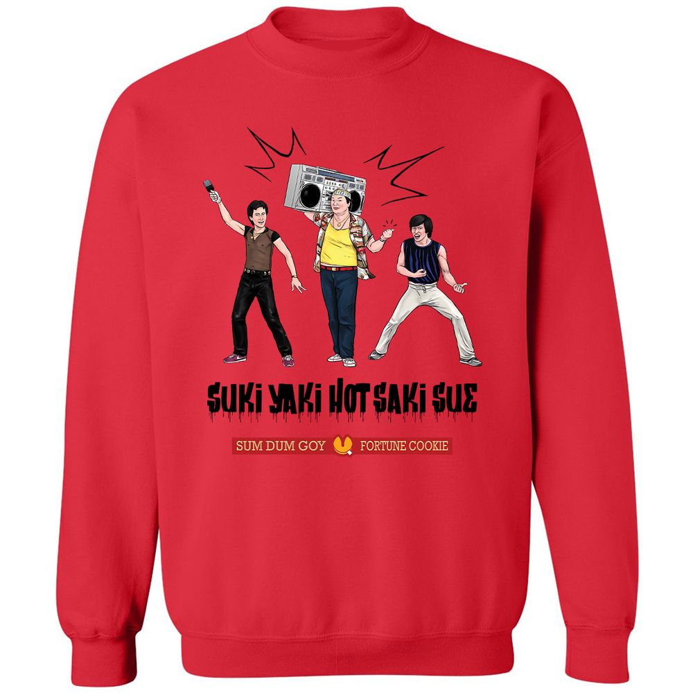 Classic Unisex Sweatshirt - XUS1Q3FC - Red - 5