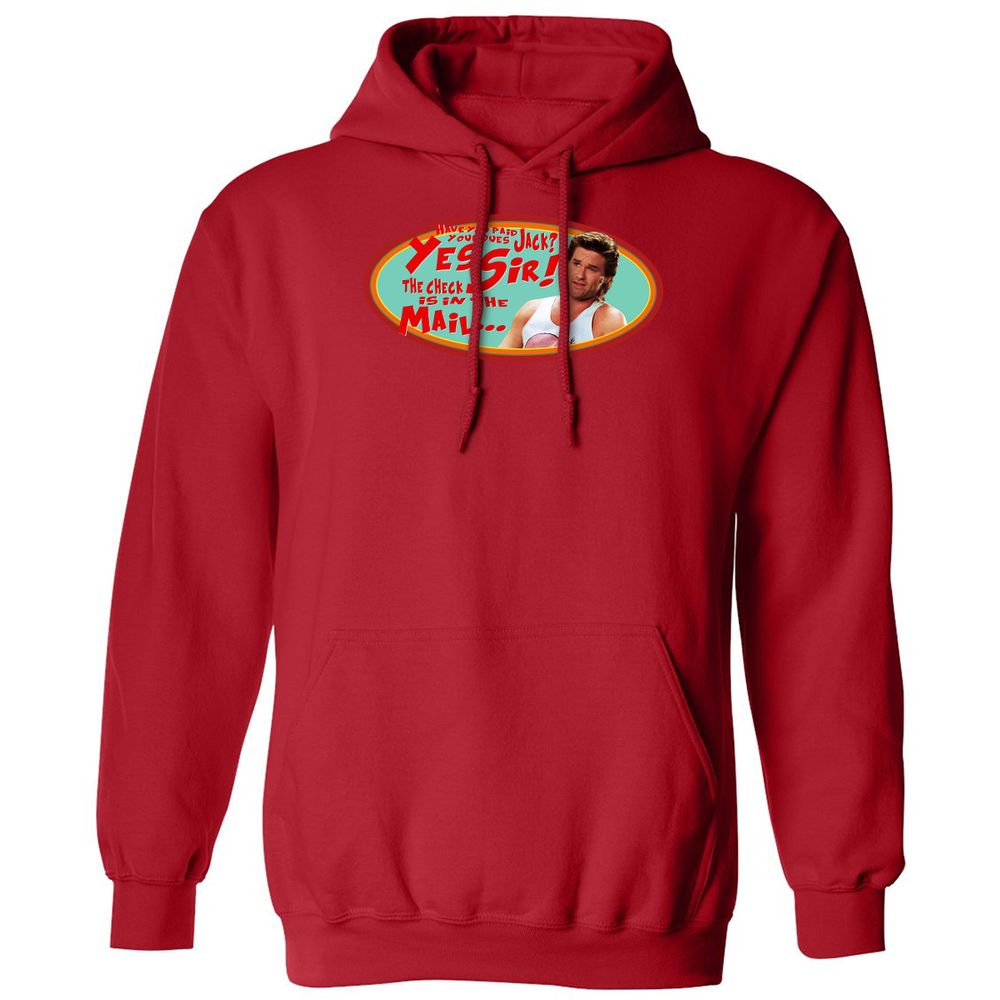 Classic Unisex Hoodie - GZB4X1PF - Red - 5