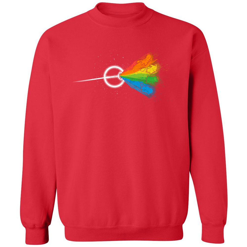 Classic Unisex Sweatshirt - 8ZWKGHDB - Red - 5