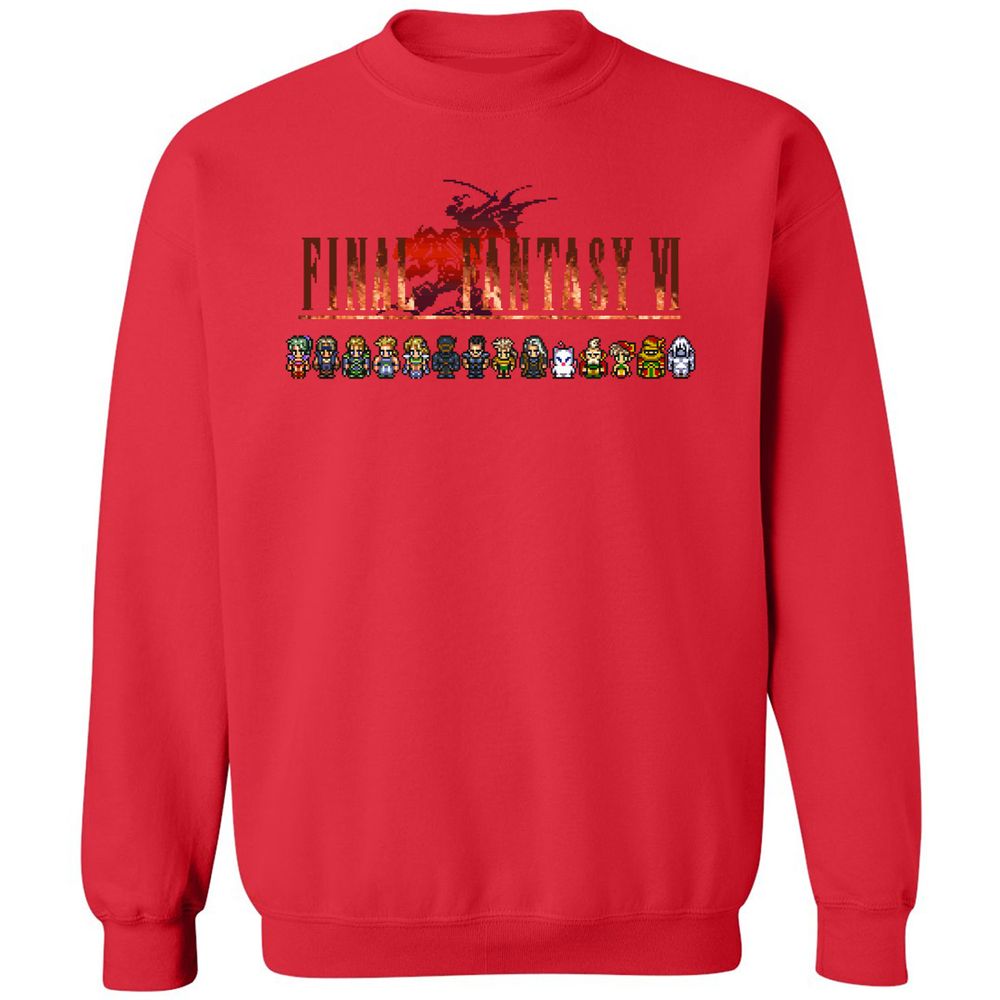 Classic Unisex Sweatshirt - XS6RE9UA - Red - 5