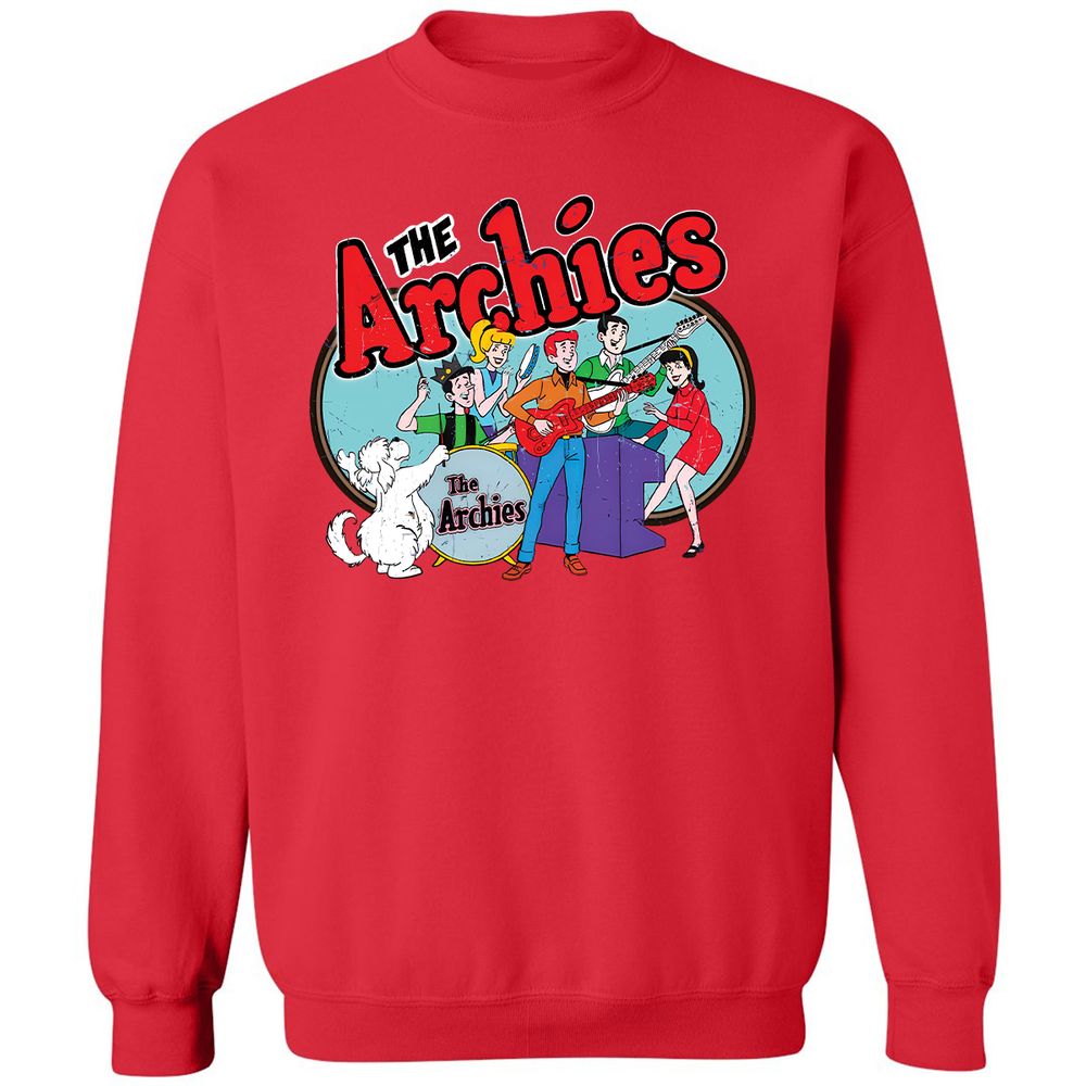 Classic Unisex Sweatshirt - KFQDPTQU - Red - 5