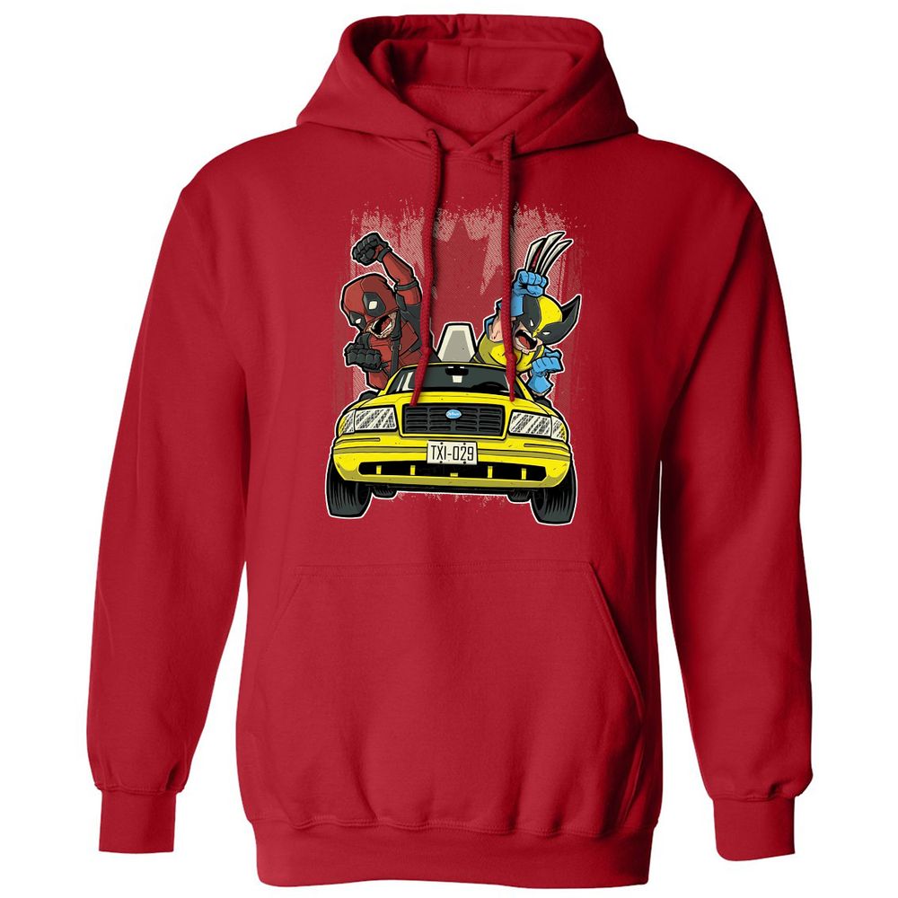 Classic Unisex Hoodie - C6MB7C1L - Red - 5